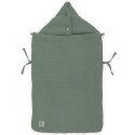 Jollein ciepły śpiworek do wózka i fotelika BASIC KNIT Ash Green Jollein ciepły śpiworek do wózka i fotelika BASIC KNIT Ash Green
