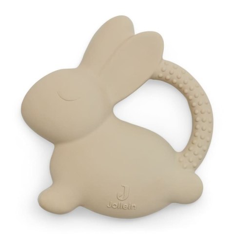 Jollein gryzak dla niemowlaka kauczuk naturalny Króliczek BUNNY Nougat Jollein gryzak dla niemowlaka kauczuk naturalny Króliczek BUNNY Nougat