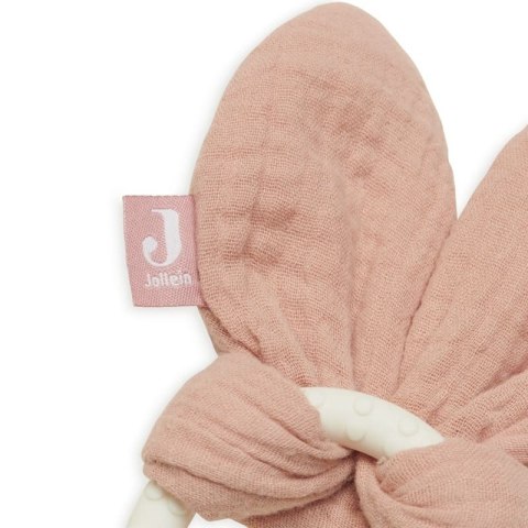 Jollein gryzak silikonowy Bunny Ears Rosewood Jollein gryzak silikonowy Bunny Ears Rosewood