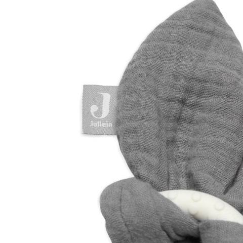 Jollein gryzak silikonowy Bunny Ears Storm Grey Jollein gryzak silikonowy Bunny Ears Storm Grey