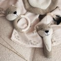 Jollein gryzak silikonowy z grzechotką Lisek FOX Jollein gryzak silikonowy z grzechotką Lisek FOX