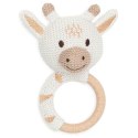 Jollein gryzak silikonowy z grzechotką Żyrafa GIRAFFE Jollein gryzak silikonowy z grzechotką Żyrafa GIRAFFE