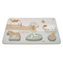 Jollein puzzle drewniane montessori FARM Jollein puzzle drewniane montessori FARM