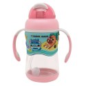Marcus & Marcus butelka/bidon z obciążoną słomką 3D 2w1 350 ml Pink Pokey Marcus & Marcus butelka/bidon z obciążoną słomką 3D 2w1 350 ml Pink Pokey