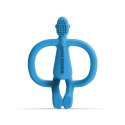 Matchstick Monkey gryzak silikonowy sensoryczny ze szczoteczką BioCote Azure Blue Matchstick Monkey gryzak silikonowy sensoryczny ze szczoteczką BioCote Azure Blue