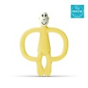 Matchstick Monkey gryzak silikonowy sensoryczny ze szczoteczką BioCote Banana Matchstick Monkey gryzak silikonowy sensoryczny ze szczoteczką BioCote Banana