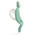 Matchstick Monkey gryzak silikonowy sensoryczny ze szczoteczką Mint Matchstick Monkey gryzak silikonowy sensoryczny ze szczoteczką Mint