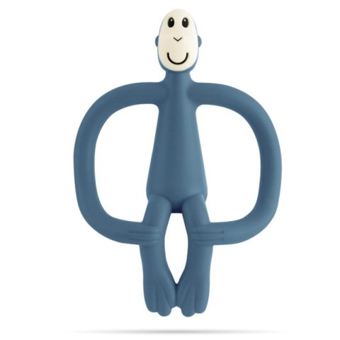 Matchstick Monkey gryzak silikonowy sensoryczny ze szczoteczką Velvet Navy Matchstick Monkey gryzak silikonowy sensoryczny ze szczoteczką Velvet Navy