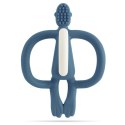 Matchstick Monkey gryzak silikonowy sensoryczny ze szczoteczką Velvet Navy Matchstick Monkey gryzak silikonowy sensoryczny ze szczoteczką Velvet Navy
