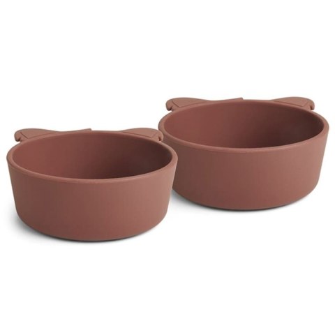 Nuuroo miseczki silikonowe dla niemowlaka 2 szt Koala Mahogany Nuuroo miseczki silikonowe dla niemowlaka 2 szt Koala Mahogany