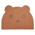 Nuuroo podkładka silikonowa na stół dla dzieci Miś TEDDY Caramel Cafe Nuuroo podkładka silikonowa na stół dla dzieci Miś TEDDY Caramel Cafe
