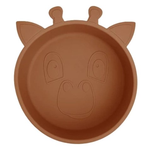 Nuuroo silikonowa miseczka głęboka GIRAF Caramel Cafe Nuuroo silikonowa miseczka głęboka GIRAF Caramel Cafe