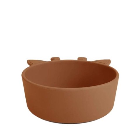 Nuuroo silikonowa miseczka głęboka GIRAF Caramel Cafe Nuuroo silikonowa miseczka głęboka GIRAF Caramel Cafe