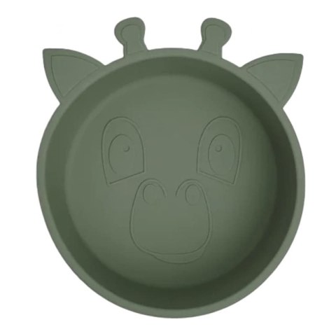 Nuuroo silikonowa miseczka głęboka GIRAF Dusty Green Nuuroo silikonowa miseczka głęboka GIRAF Dusty Green