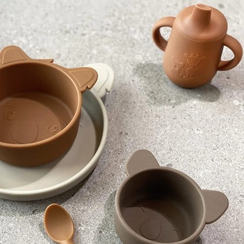 Nuuroo silikonowa miseczka głęboka KOALA Caramel Cafe Nuuroo silikonowa miseczka głęboka KOALA Caramel Cafe