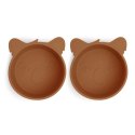Nuuroo silikonowe miseczki głębokie 2 szt KOALA Caramel Cafe Nuuroo silikonowe miseczki głębokie 2 szt KOALA Caramel Cafe