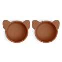 Nuuroo silikonowe miseczki na przekąski 2 szt KOALA Caramel Cafe Nuuroo silikonowe miseczki na przekąski 2 szt KOALA Caramel Cafe