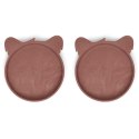 Nuuroo silikonowe talerzyki obiadowe duże 2 szt KOALA Rosa Red Nuuroo silikonowe talerzyki obiadowe duże 2 szt KOALA Rosa Red