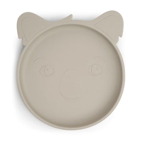 Nuuroo silikonowy talerzyk obiadowy duży KOALA Cobblestone Nuuroo silikonowy talerzyk obiadowy duży KOALA Cobblestone
