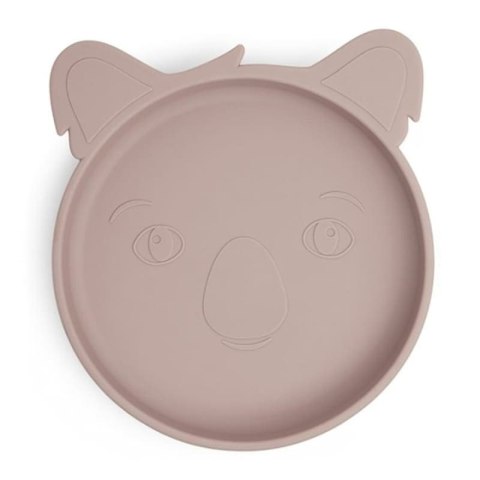 Nuuroo silikonowy talerzyk obiadowy duży KOALA Woodrose Nuuroo silikonowy talerzyk obiadowy duży KOALA Woodrose