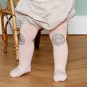 GoBabyGo antypoślizgowe rajstopy do raczkowania i nauki chodzenia Soft Pink Glitter 12 m+ GoBabyGo antypoślizgowe rajstopy do raczkowania i nauki chodzenia Soft Pink Glitter 12 m+