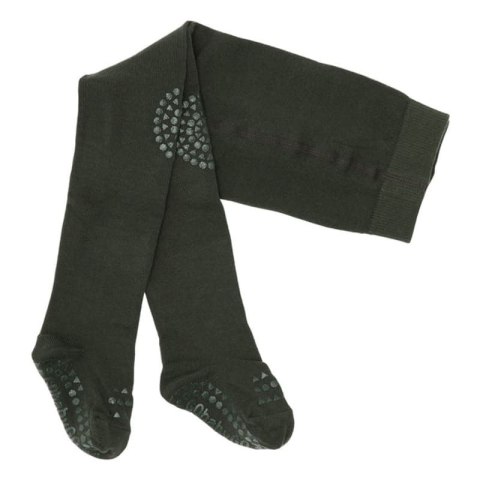 GoBabyGo antypoślizgowe rajstopy do raczkowania i nauki chodzenia WOOL Forest Green 12 m+ GoBabyGo antypoślizgowe rajstopy do raczkowania i nauki chodzenia WOOL Forest Green 12 m+