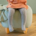 GoBabyGo antypoślizgowe rajstopy do raczkowania i nauki chodzenia WOOL Grey Melange 12 m+ GoBabyGo antypoślizgowe rajstopy do raczkowania i nauki chodzenia WOOL Grey Melange 12 m+