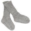 GoBabyGo antypoślizgowe skarpetki do nauki chodzenia ALPACA Grey Melange 6 m+ GoBabyGo antypoślizgowe skarpetki do nauki chodzenia ALPACA Grey Melange 6 m+