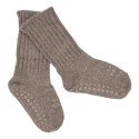 GoBabyGo antypoślizgowe skarpetki do nauki chodzenia ALPACA Walnut 6 m+ GoBabyGo antypoślizgowe skarpetki do nauki chodzenia ALPACA Walnut 6 m+