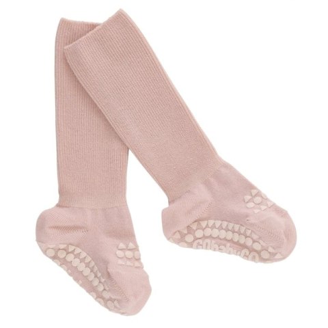 GoBabyGo antypoślizgowe skarpetki do nauki chodzenia BAMBOO Soft Pink 12 m+ GoBabyGo antypoślizgowe skarpetki do nauki chodzenia BAMBOO Soft Pink 12 m+