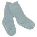 GoBabyGo antypoślizgowe skarpetki do nauki chodzenia Dusty Blue 12 m+ GoBabyGo antypoślizgowe skarpetki do nauki chodzenia Dusty Blue 12 m+