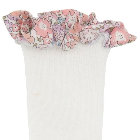 GoBabyGo antypoślizgowe skarpetki do nauki chodzenia LIBERTY BAMBOO Off White Michelle Pink 12 m+ GoBabyGo antypoślizgowe skarpetki do nauki chodzenia LIBERTY BAMBOO Off White Michelle Pink 12 m+