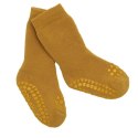 GoBabyGo antypoślizgowe skarpetki do nauki chodzenia Mustard 6 m+ GoBabyGo antypoślizgowe skarpetki do nauki chodzenia Mustard 6 m+