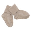 GoBabyGo antypoślizgowe skarpetki do nauki chodzenia WOOL Sand 12 m+ GoBabyGo antypoślizgowe skarpetki do nauki chodzenia WOOL Sand 12 m+