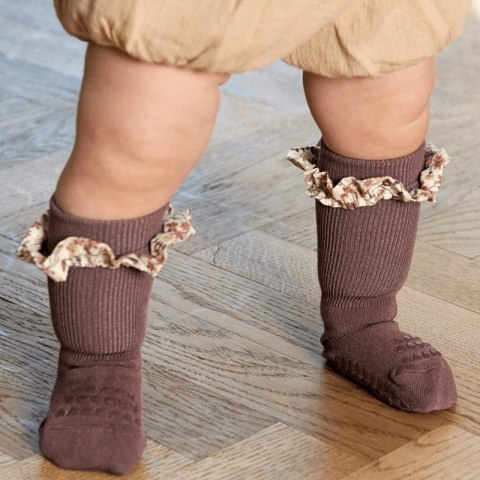 GoBabyGo skarpetki antypoślizgowe dla dziewczynki LIBERTY BAMBOO Misty Plum Donna Leigh 2 lata GoBabyGo skarpetki antypoślizgowe dla dziewczynki LIBERTY BAMBOO Misty Plum Donna Leigh 2 lata