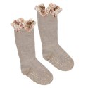 GoBabyGo skarpetki antypoślizgowe dla dziewczynki LIBERTY BAMBOO Sand/Katie Millie Yellow 2 lata GoBabyGo skarpetki antypoślizgowe dla dziewczynki LIBERTY BAMBOO Sand/Katie Millie Yellow 2 lata