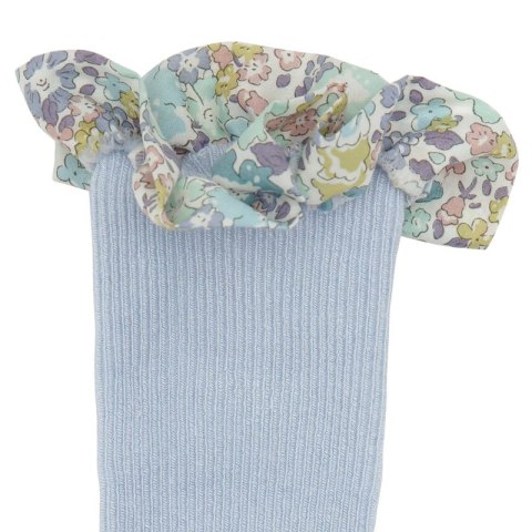 GoBabyGo skarpetki antypoślizgowe dla dziewczynki LIBERTY BAMBOO Sky Blue/Michelle Purple 2 lata GoBabyGo skarpetki antypoślizgowe dla dziewczynki LIBERTY BAMBOO Sky Blue/Michelle Purple 2 lata