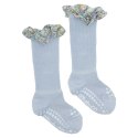 GoBabyGo skarpetki antypoślizgowe dla dziewczynki LIBERTY BAMBOO Sky Blue/Michelle Purple 2 lata GoBabyGo skarpetki antypoślizgowe dla dziewczynki LIBERTY BAMBOO Sky Blue/Michelle Purple 2 lata