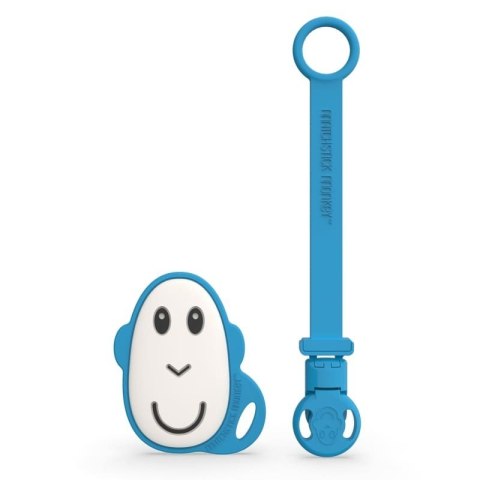 Matchstick Monkey gryzak silikonowy sensoryczny z zawieszką silikonową Blue Matchstick Monkey gryzak silikonowy sensoryczny z zawieszką silikonową Blue