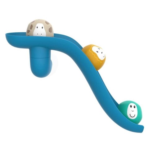 Matchstick Monkey zabawka do kąpieli zjeżdżalnia z piłeczkami Blue Matchstick Monkey zabawka do kąpieli zjeżdżalnia z piłeczkami Blue