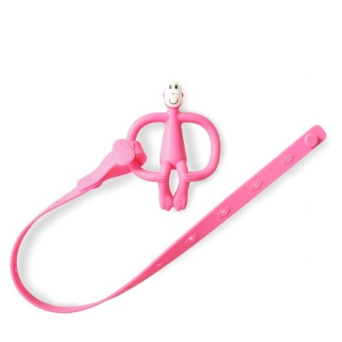 Matchstick Monkey zawieszka silikonowa długa do wózka 55 cm MULTI MAXI Pink Matchstick Monkey zawieszka silikonowa długa do wózka 55 cm MULTI MAXI Pink