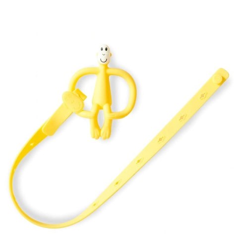 Matchstick Monkey zawieszka silikonowa długa do wózka 55 cm MULTI MAXI Yellow Matchstick Monkey zawieszka silikonowa długa do wózka 55 cm MULTI MAXI Yellow