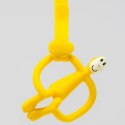 Matchstick Monkey zawieszka silikonowa długa do wózka 55 cm MULTI MAXI Yellow Matchstick Monkey zawieszka silikonowa długa do wózka 55 cm MULTI MAXI Yellow