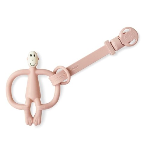 Matchstick Monkey zawieszki silikonowe do smoczka lub gryzaka 2 szt MULTI Mint&Blush Matchstick Monkey zawieszki silikonowe do smoczka lub gryzaka 2 szt MULTI Mint&Blush