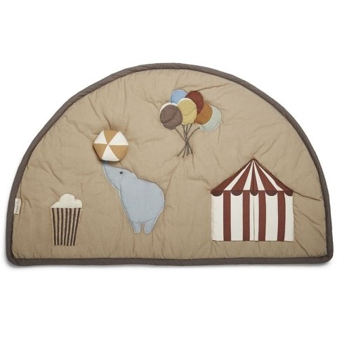 Nuuroo mata sensoryczna dla niemowląt BIO bawełna CIRCUS Light Brown Nuuroo mata sensoryczna dla niemowląt BIO bawełna CIRCUS Light Brown