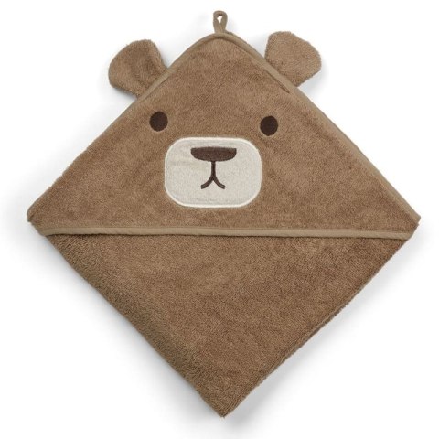 Nuuroo okrycie kąpielowe z kapturem dla niemowlaka BIO bawełna Miś TEDDY Cobblestone Nuuroo okrycie kąpielowe z kapturem dla niemowlaka BIO bawełna Miś TEDDY Cobblestone