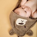 Nuuroo okrycie kąpielowe z kapturem dla niemowlaka BIO bawełna Miś TEDDY Cobblestone Nuuroo okrycie kąpielowe z kapturem dla niemowlaka BIO bawełna Miś TEDDY Cobblestone