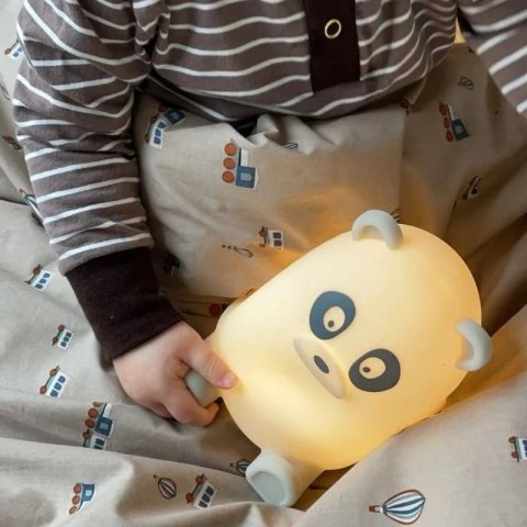 Nuuroo silikonowa lampka nocna bezprzewodowa PANDA Lunar Rock Nuuroo silikonowa lampka nocna bezprzewodowa PANDA Lunar Rock