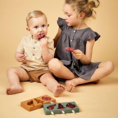 Nuuroo - silikonowe formy na lody i do pieczenia Elin Ice Pop Dusty Green Nuuroo - silikonowe formy na lody i do pieczenia Elin Ice Pop Dusty Green