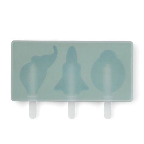 Nuuroo - silikonowe formy na lody i do pieczenia Elin Ice Pop Dusty Green Nuuroo - silikonowe formy na lody i do pieczenia Elin Ice Pop Dusty Green